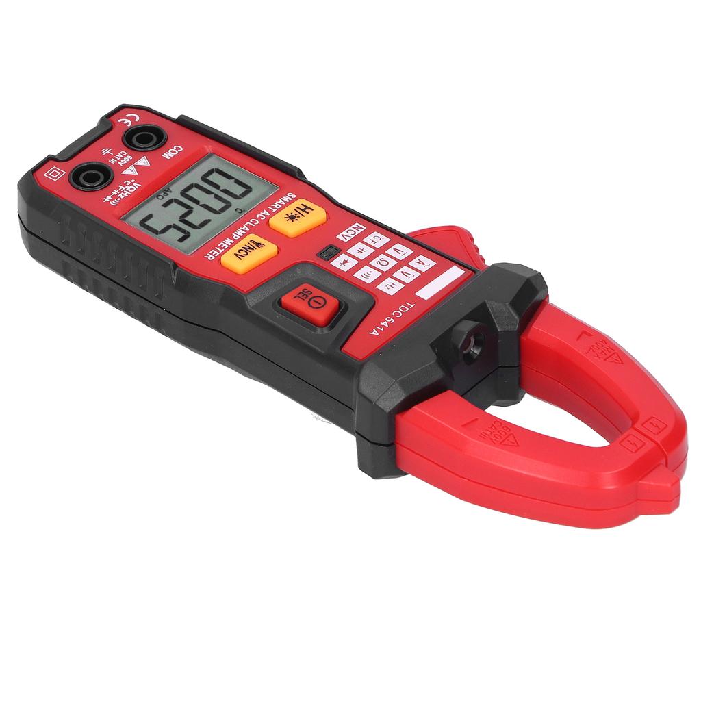 TDC541A Digital Clamp Meter Handheld AC DC Voltage AC Current Resistance Tester Meter