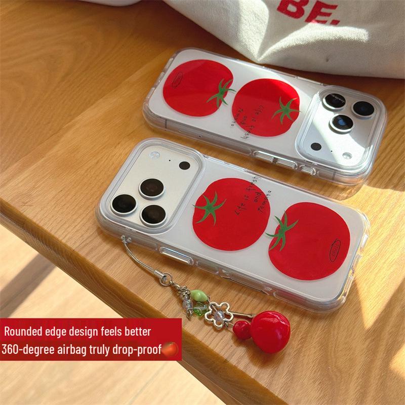 Fresh Tomato Design Phone Case for iPhone 17/16ProMax/15/14