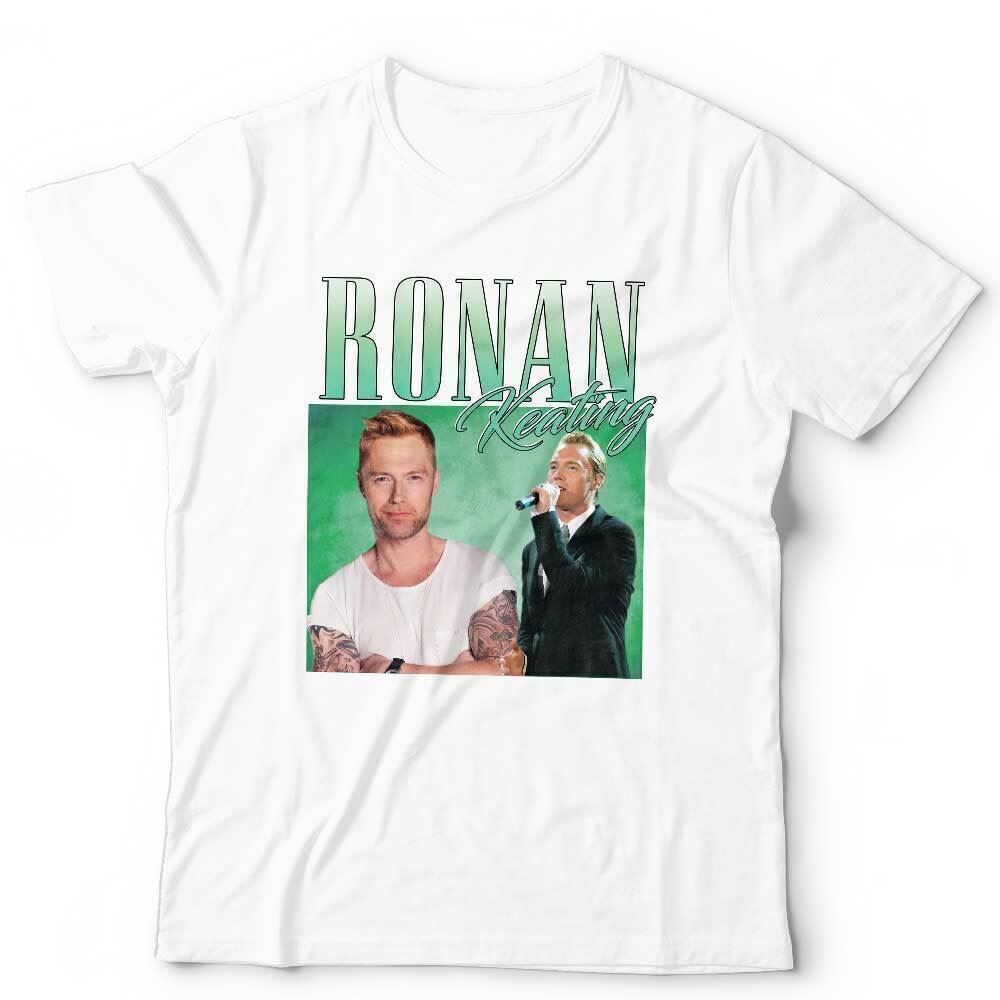 Ronan Keating T-shirt Uznanie Unisex Hołd Powrót Stag Hen Do Śmieszny