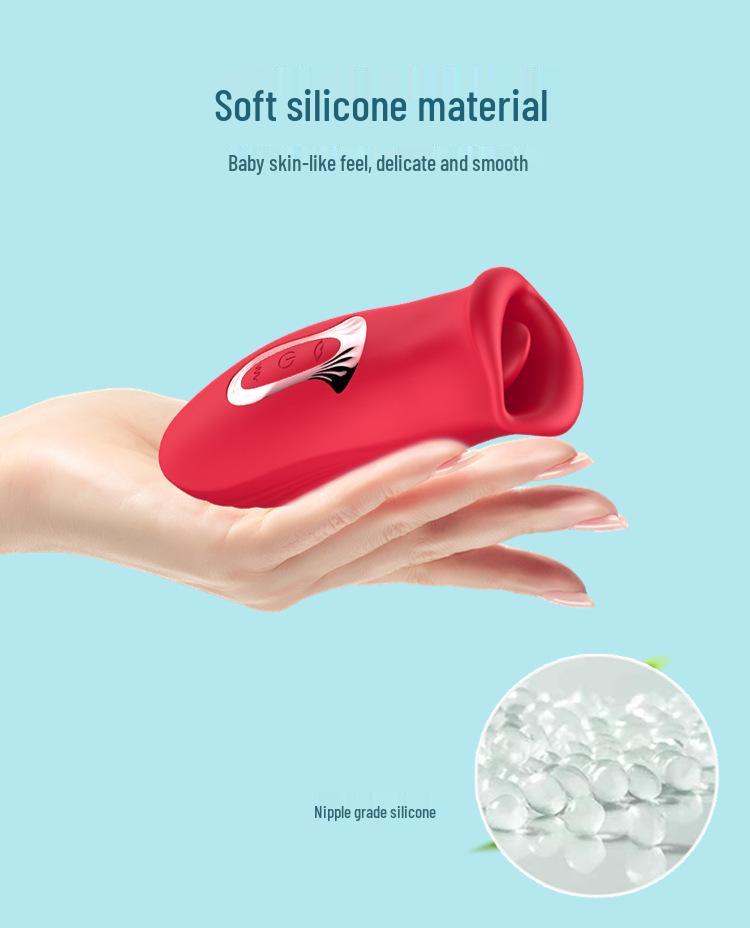 Women's Multi-Frequency Clitoral Stimulator with Licking and Vibration