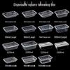 Jingzeyou Thickened Disposable Food-Grade Takeout Boxes with Lids