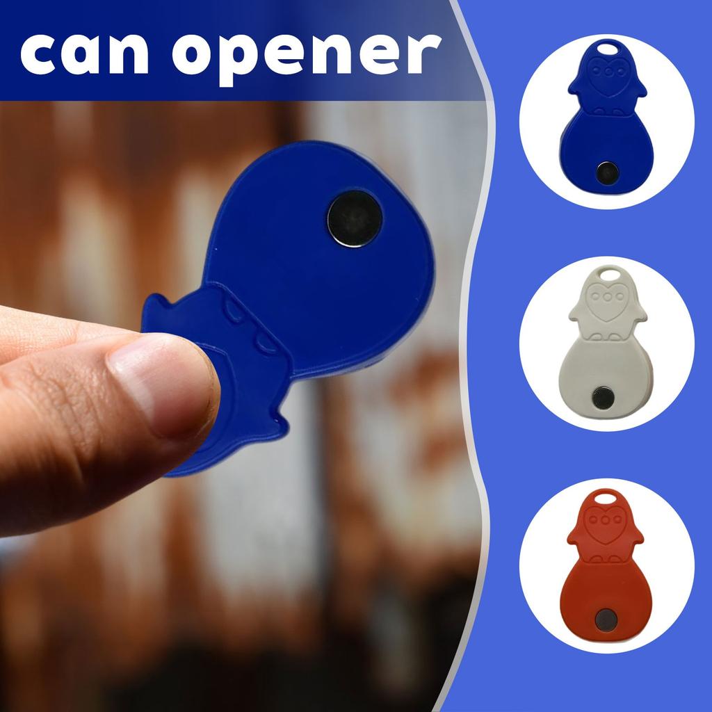 Can Opener With Magnet For Easy Refrigerator Storage Opener Release Vacuum Seal