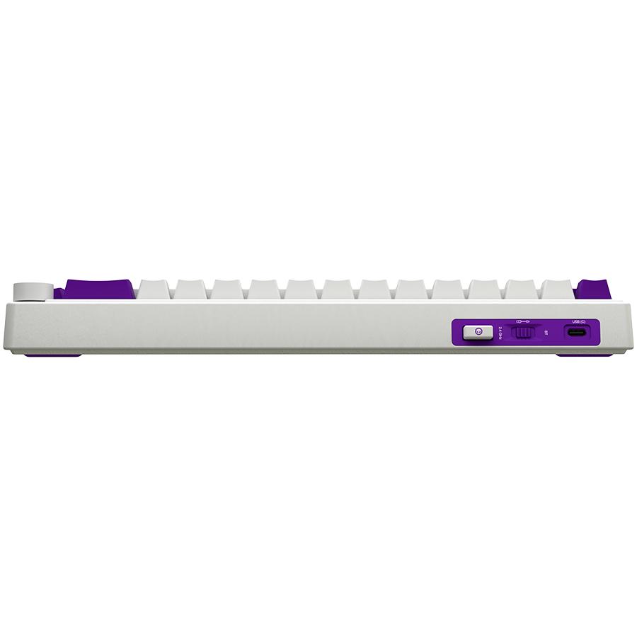 LORGAR Wireless Gaming Keyboard, Pro, 65% Mechanical, White, EN Layout