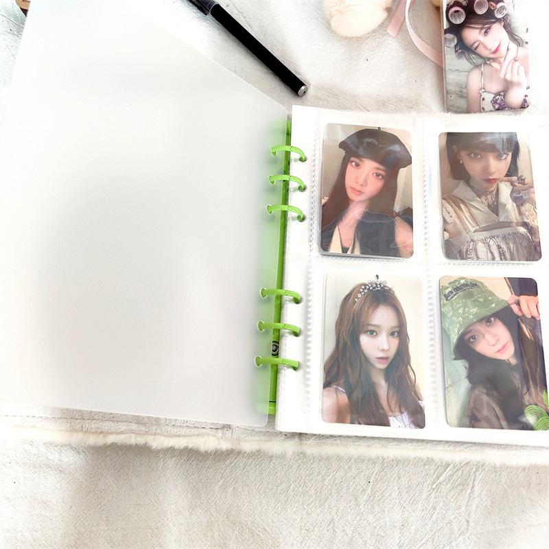 Fluffy Cute Three-Inch Loose-Leaf Card Album - High-Value Storage for Girls Chasing Stars