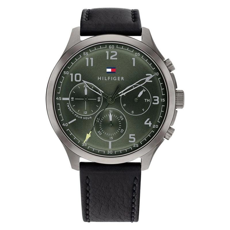 Tommy Hilfiger,Black,Men s Quartz Watch,1791856 чёрный