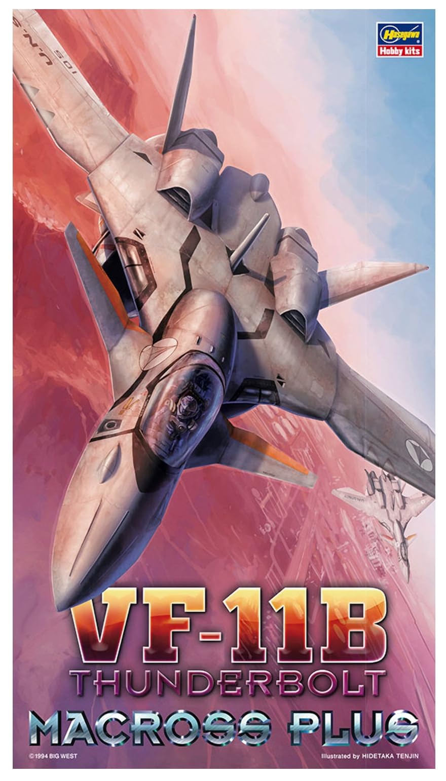 

Пластиковая модель Hasegawa Macross Plus Thunderbolt 22 VF-11B 1/72