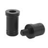 2PCS Billiard Cue Joint Protector Plastic Pool Cue Joint Stick Connector Guard End for MEZZ Black