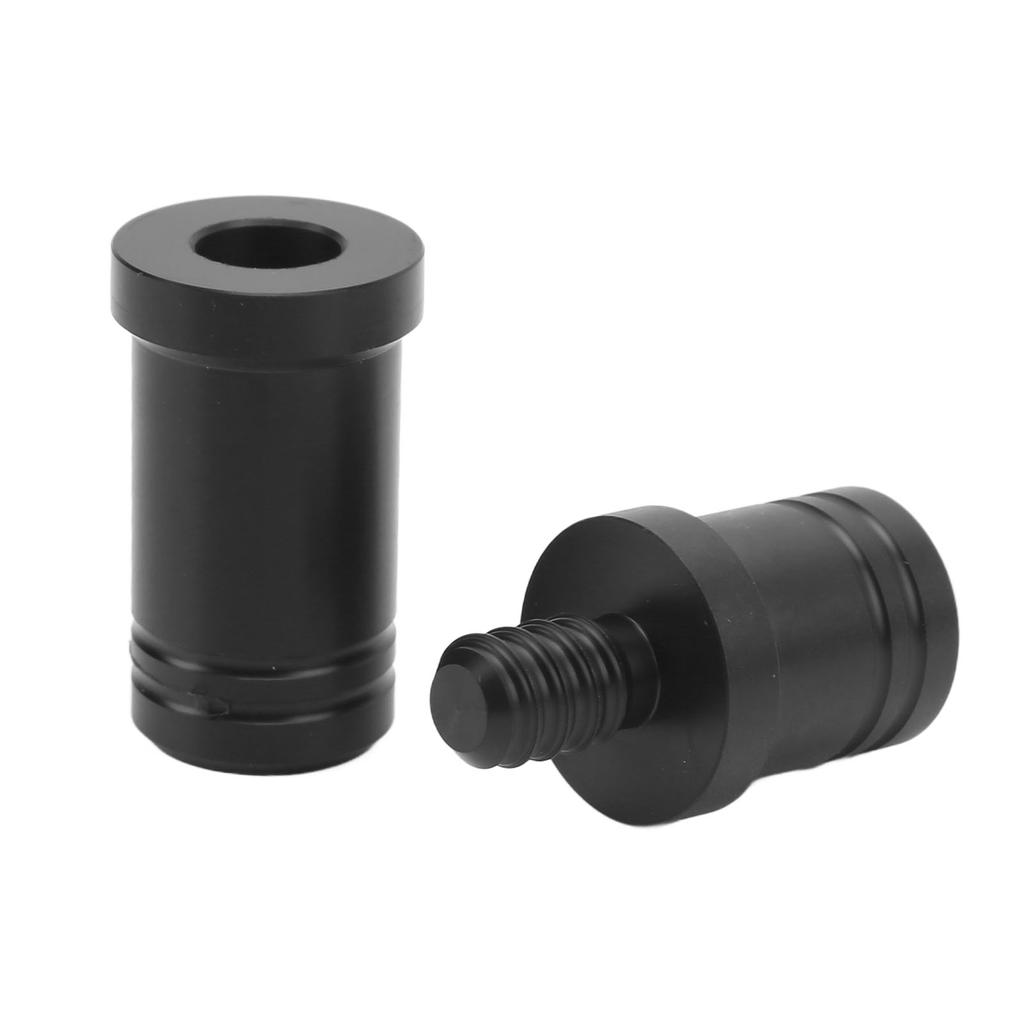 2PCS Billiard Cue Joint Protector Plastic Pool Cue Joint Stick Connector Guard End for MEZZ Black