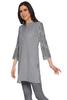 Moomaya Printed Side Slit Short Kurta Tunic For Women Summer Wear Ladies