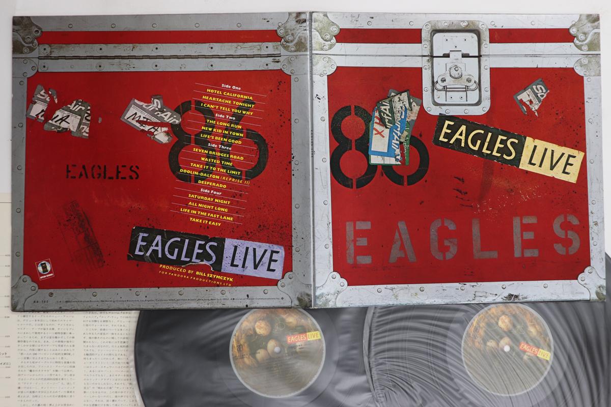 

LP Record EAGLES - Live P558990Y ASYLUM 1980 Japan Rock Used