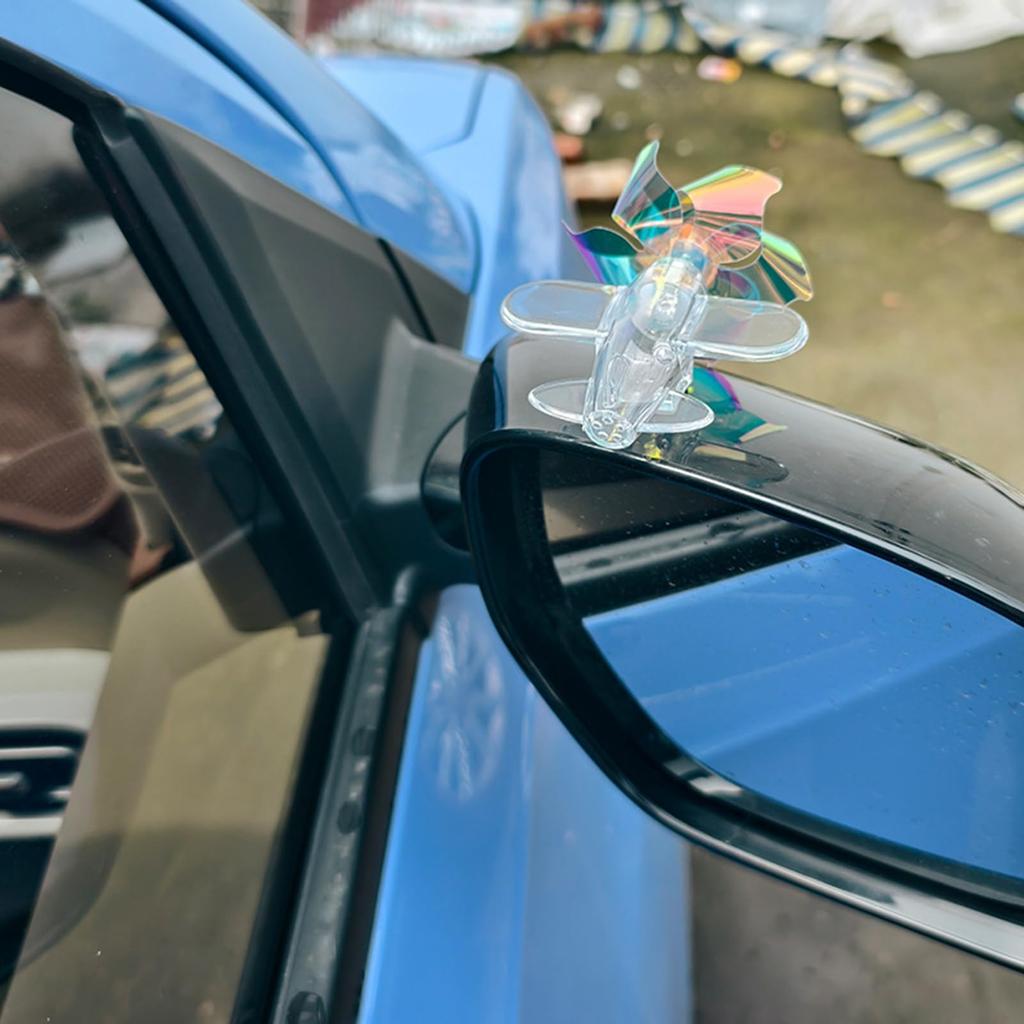 Car Exterior Decoration | Motorbike Decoration Lights, Motorized Vehicle Decoration, Wind Power Colorful Lights for Airplane Motorbike, RV Sedan