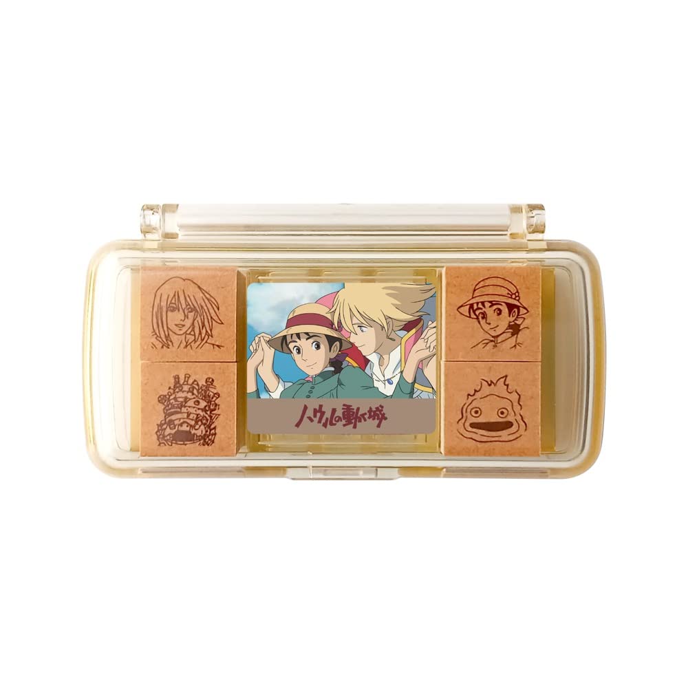 

Штамп Beverly Ghibli Moving Castle Мини-штамп Howl s SGM-018