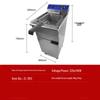 ZISIZ Commercial Electric Deep Fryer