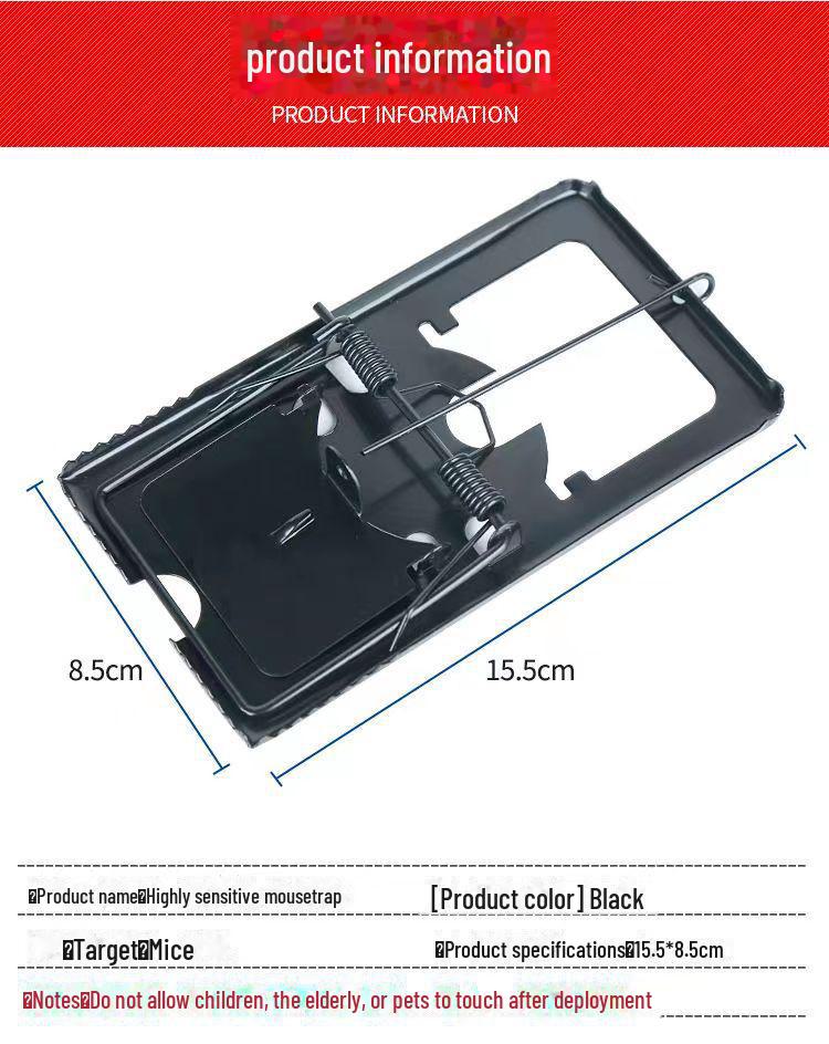 Capcană pentru rozătoare complet automată: Combinație cușcă de șoarece de interior și placă adezivă