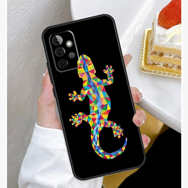 Lizards Geckos Case For Samsung Galaxy A55 A35 A15 A14 A34 A54 A73 A53 A33 A23 A13 A12 A32 A52 A51 Cover
