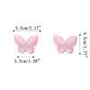 10PCs Artificial Flowers Butterfly Fake Flowers Gifts Wedding Decoration For Home Room Decor DIY Crafts Hair Brooch Accessories