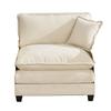 Cloud Sofa one Seat (Armrests are not included), Sectional Couch, Double Layer Upholstered Seat Cushion, Breathable Chenille Fabric,Beige,DE501BBG