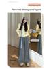 Women's Plus Size High Waist Wide Leg Pants - Fluffy, Thick, and Slimming for Autumn/Winter