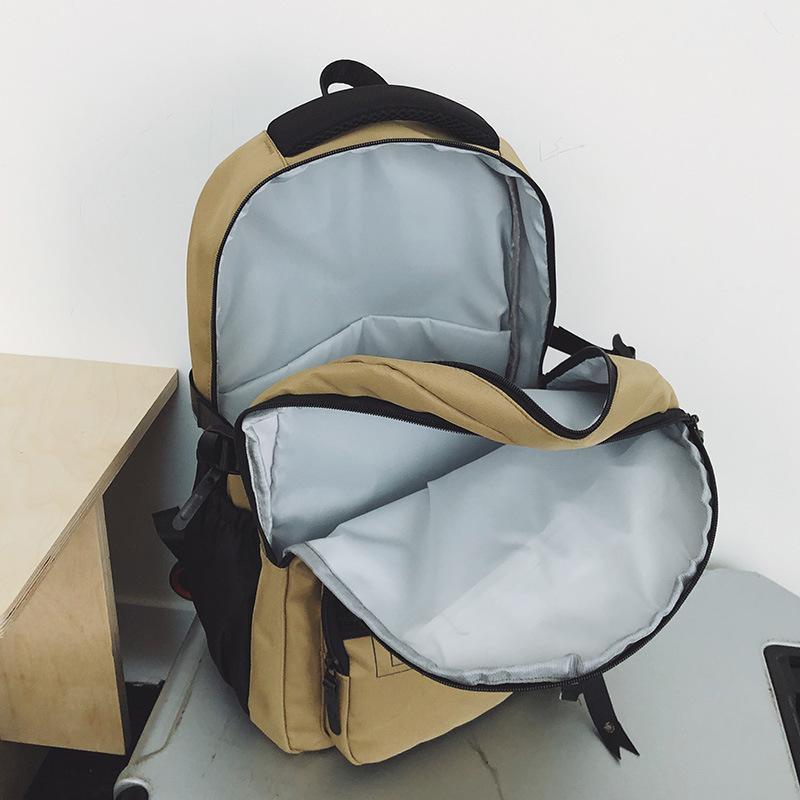 Student Bag Junior High School Students Large Capacity Backpack Men's Backpack