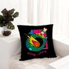 Ball sports doodles Pillow Case Plush Fabric Soft  Pillowcase Double Sided Print Cushion Cover Household Gifts