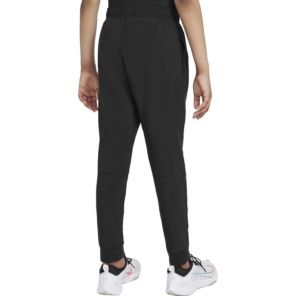 (GS) Nike Woven Bundle Feet Casual Sports Pants/Trousers/Joggers Boy Black Kids' DD8428-010