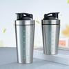 304 Stainless Steel Sports Shaker Bottle for Protein and Smoothies