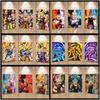 Anime Movie Action Figure Dragon Ball Z /naruto 3D Flip Gradient Poster Toy Bed Room Decor Gift Magic Wall Sticker Kids Toys