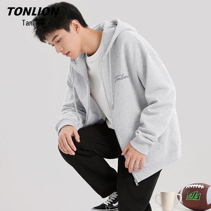 TonLion Men s Casual Hooded Sweatshirt 2XL