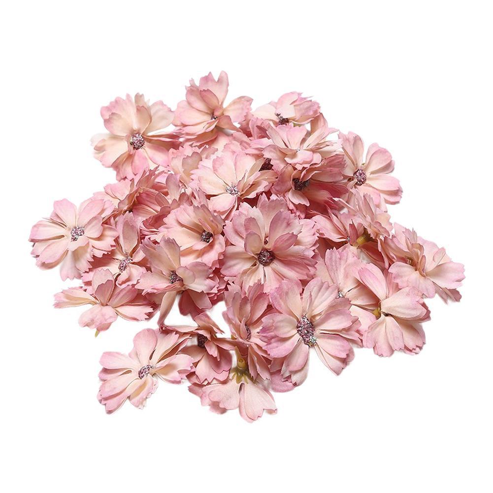 Praktische Verpackungsgröße DIY Blumendekoration Seidenblumenköpfe