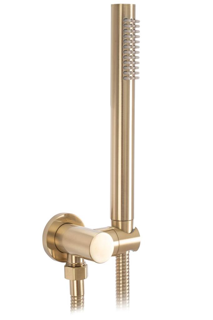 Concealed Bath Mixer Lungo Gold Brushed + Box Sku Rea-b7503