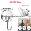 Rust-Proof Rotating Neodymium Magnetic Hook for Refrigerators
