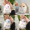 Adorable Creative Hamster Plush Keychain Toy For Cute Animal Lovers 11cm