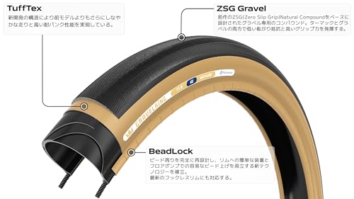 Panaracer Gravel King (2nd Generation) 700x40C Tubeless Ready Black F740-GK-B2