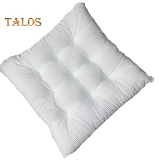 Подушка сиденья с высоким отскоком удобная подушка для стула ремни дизайнерская подушка для стула для домашнего автомобиля офиса белый 980₽