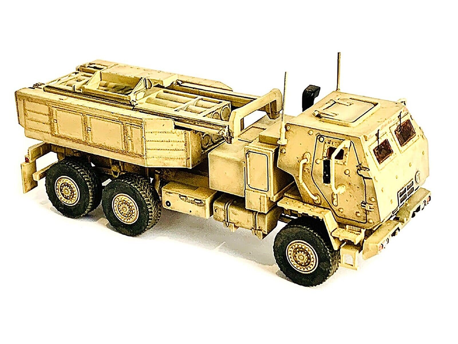

Dragon Models 63018 1/72 Scale US M142 High Mobility Artillery Rocket System (HIMARS) Desert Camouflage NEO Plastic Model Kit (Size Small)