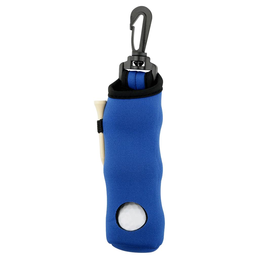 Golf Ball Carry Bag Holder 2 In 1 Golf Ball & Golf Tee Holder Pouch with Clip Gifts for Golf Lovers Friends