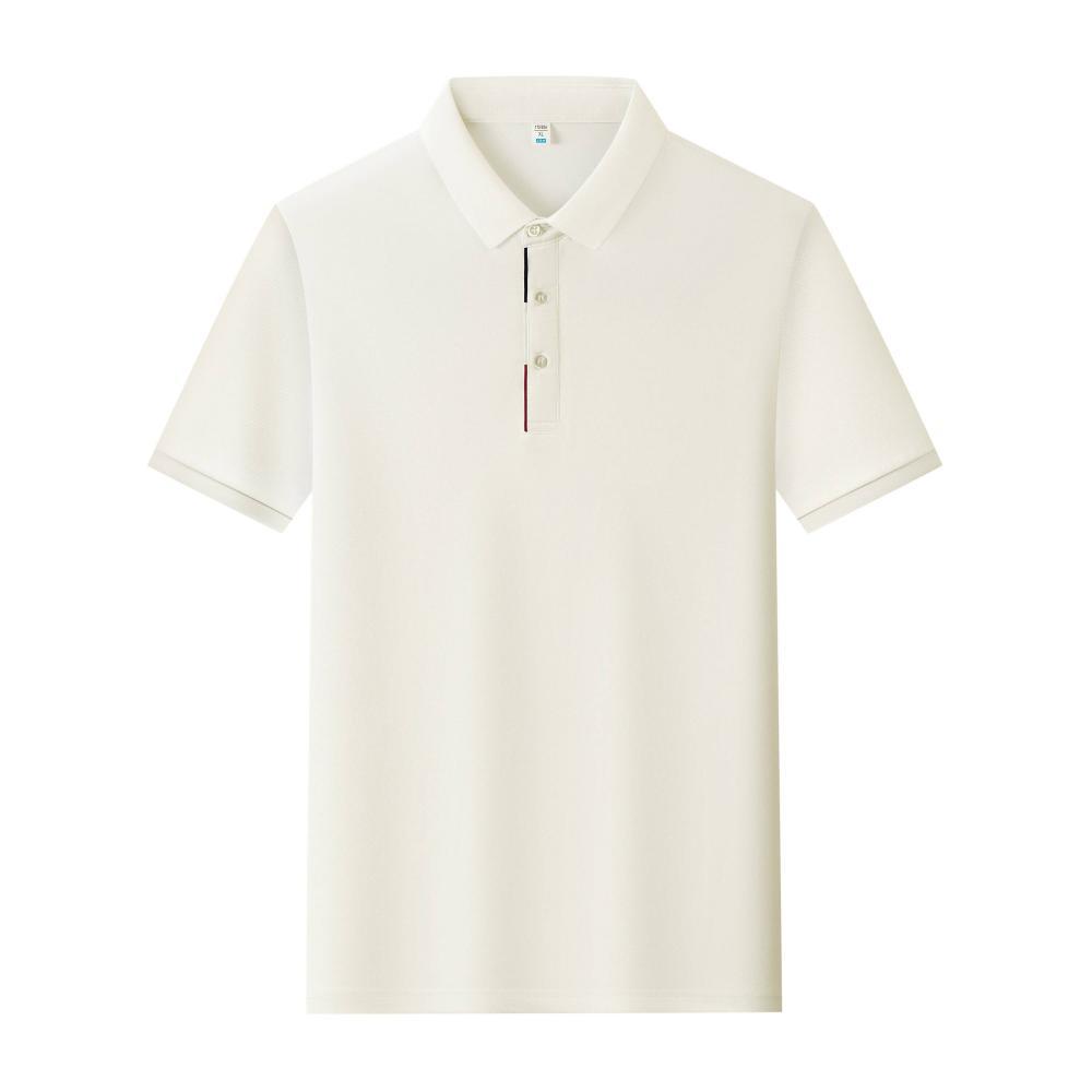 Ice-Feel Combed Cotton Polo Shirt: Custom Logo Team Building Summer Workwear