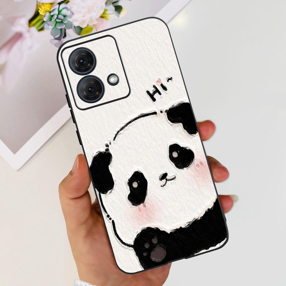 For Motorola Moto G84 G54 5G Case Fashion Flower Butterfly Shockproof Silicone Soft Slim Back Cover For Motorola Moto G14 Bumper