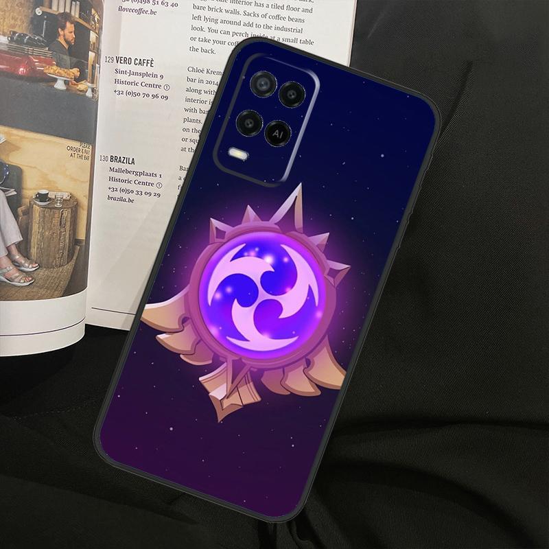 Genshin Impact Raiden Shogun For Oppo A78 A98 A80 A40 A60 A18 A38 A58 A15 A17 A77 A74 A94 A54 A57S A16 A76 A96 Phone Case