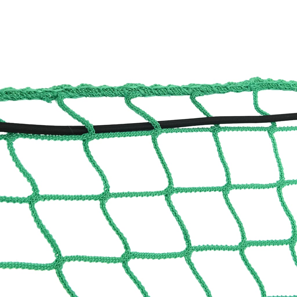 Green Trailer Cargo Net with Elastic Rope 2.1 x 1.25 m PP