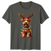 Dog Reindeer Christmas Holidays Unisexs TShirt Unisexs Graphic Tee