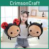Bee Insect Ladybird Plush Toy Stuffed Doll Home Bedroom Decoration Gift Kids