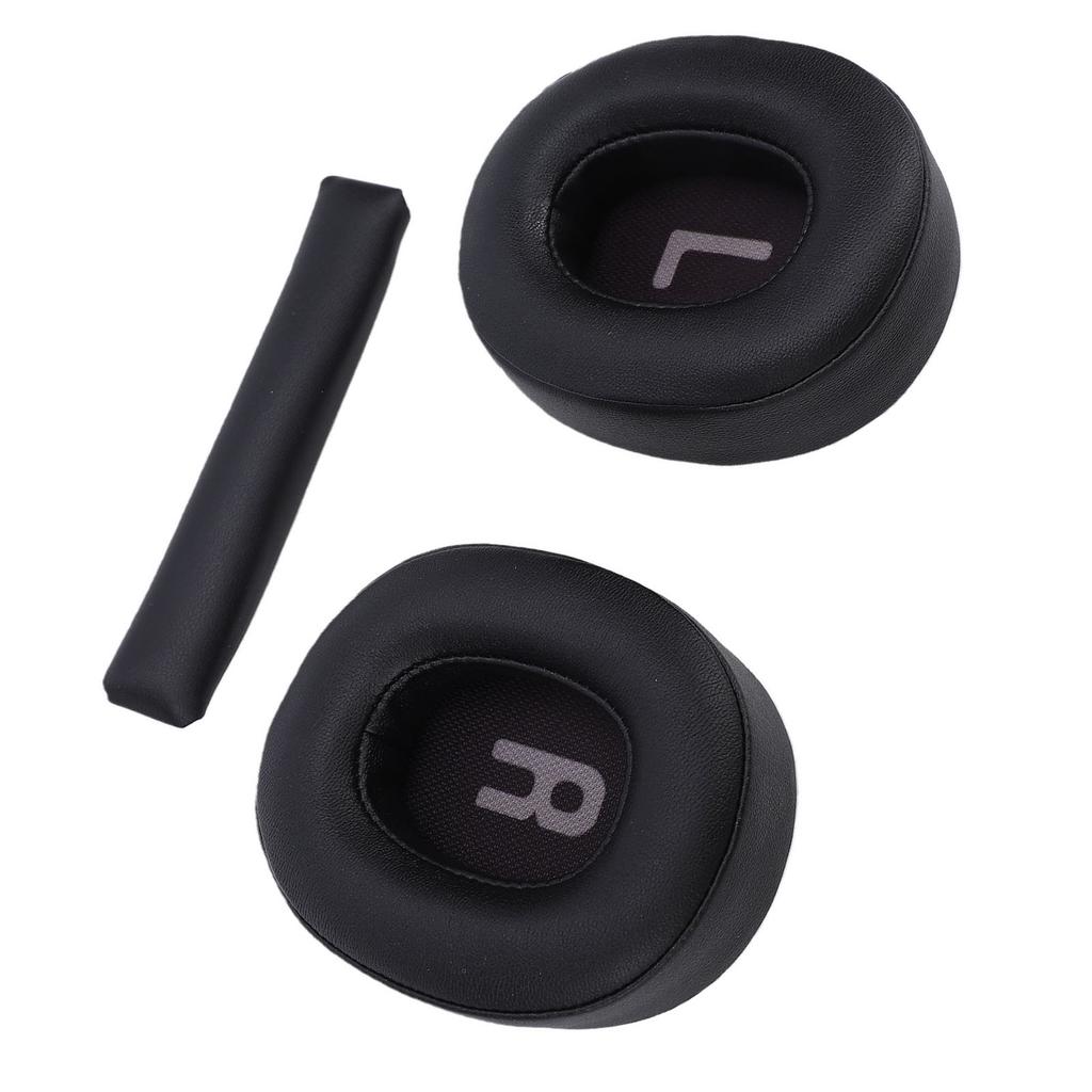Ear Pads Replacement for Tune T700 710 720 770NC Headphone Protein Leather Sponge Headset Earpads Cushions with Headband Cover