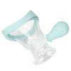 Augenspülbecher Silikon Quetschbar Kontrollierbar Präzise Reinigung Augenwaschreiniger-Set für Visuelle Ermüdung Make-up-Rückstände Blau