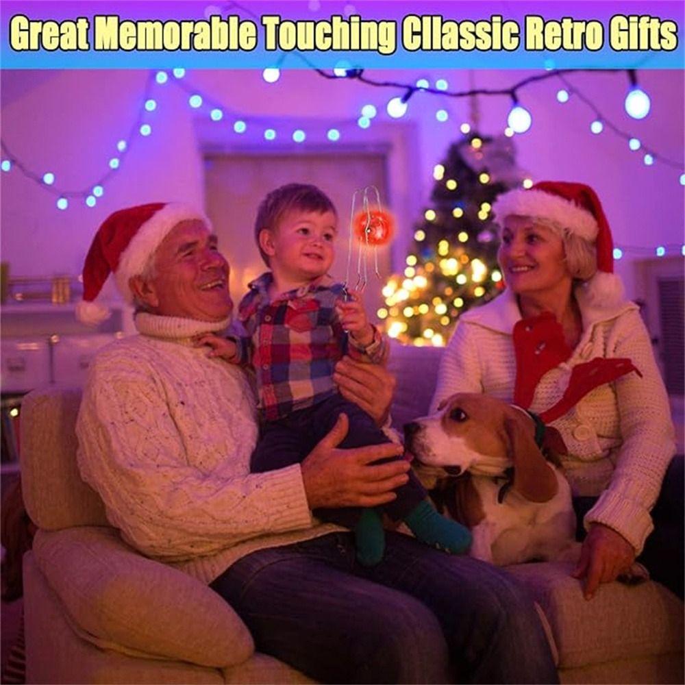 Ретро Vintage Magnetic Rail Yoyo Flashing Lighted Up Twirlers Magnet Gyro Wheel Classic Toys