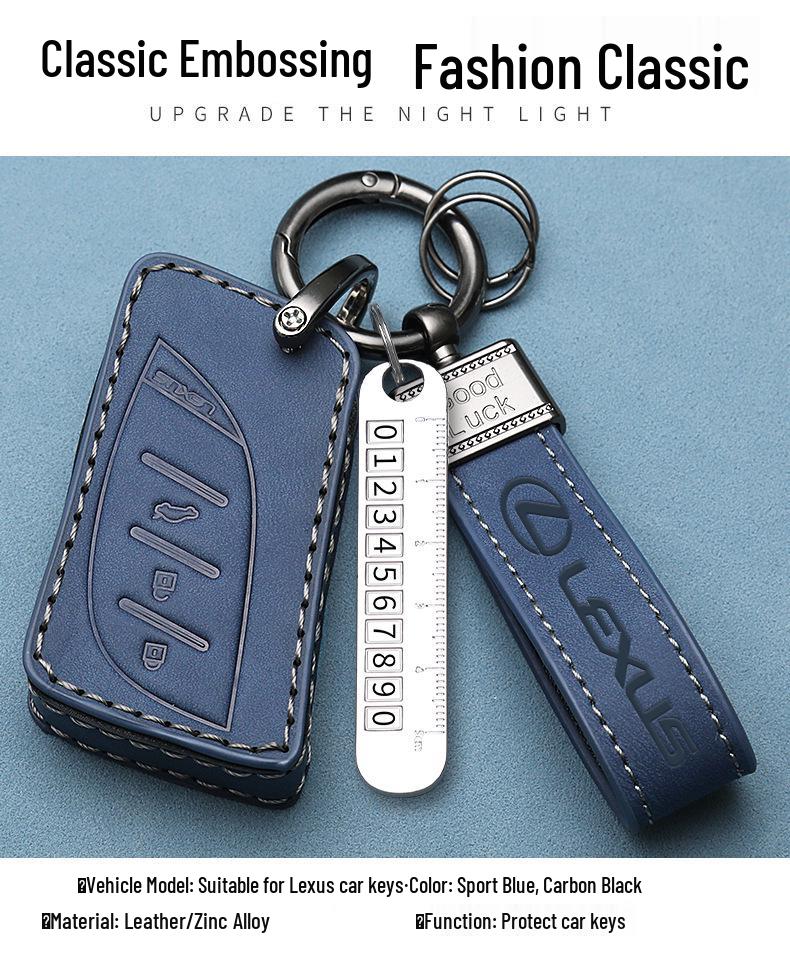 Lexus ES200 RX300 ES300h NX260 Luxury Key Case & Car Decoration Buckle
