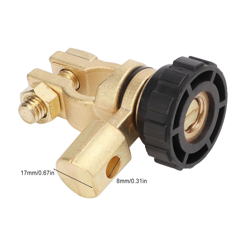 Battery Power Disconnect Top Negtive Post Shut Cut Off Isolator for Cars Trucks Pickups