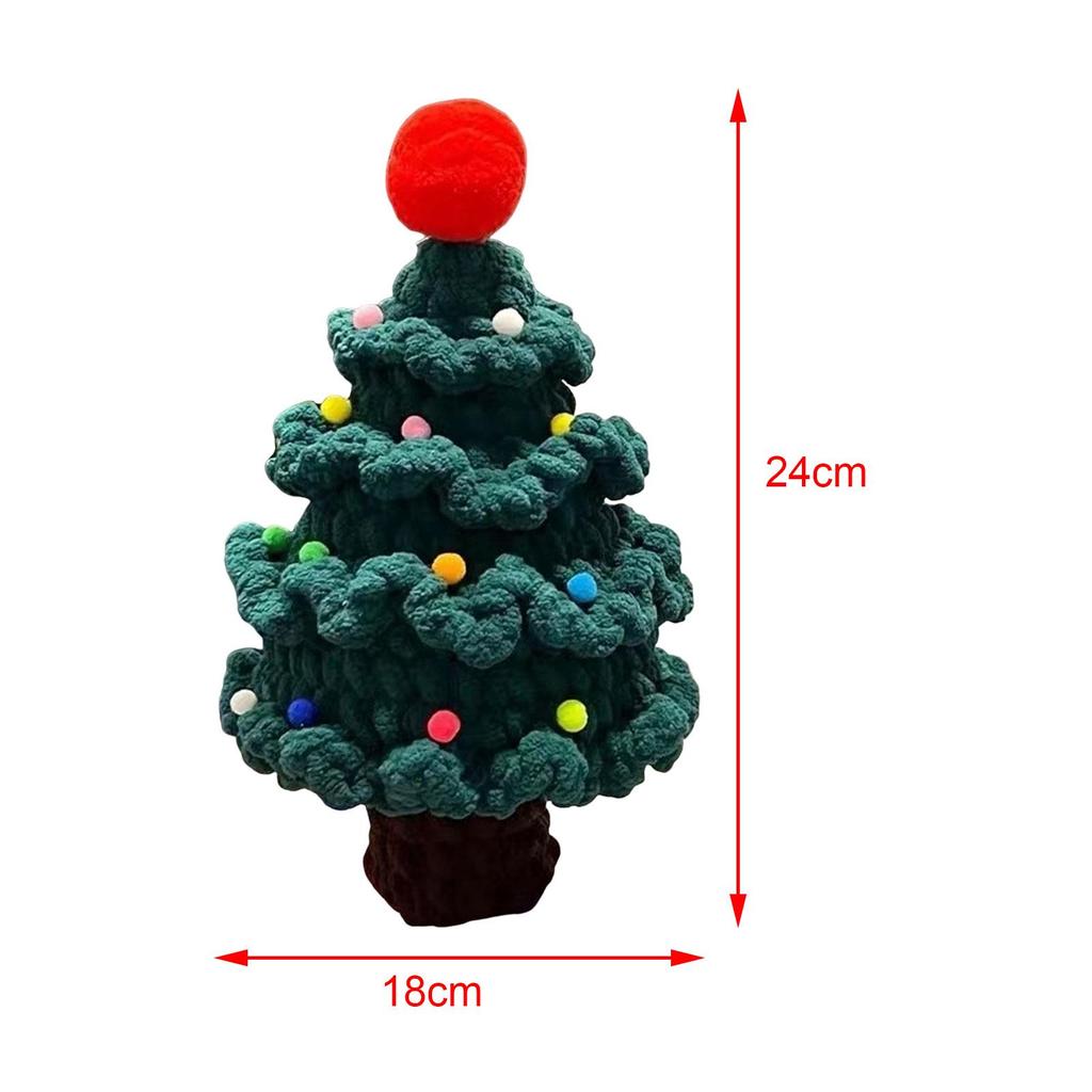 Hand Crocheted Christmas , Figurine, Handmade, for Desk, Party, Office, Festival, Indoor