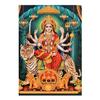 Religion Elephant God India Hinduism Ganesha Painting Canvas Durga Golden Zari Art Poster Prints Living Room Home Decor Pictures