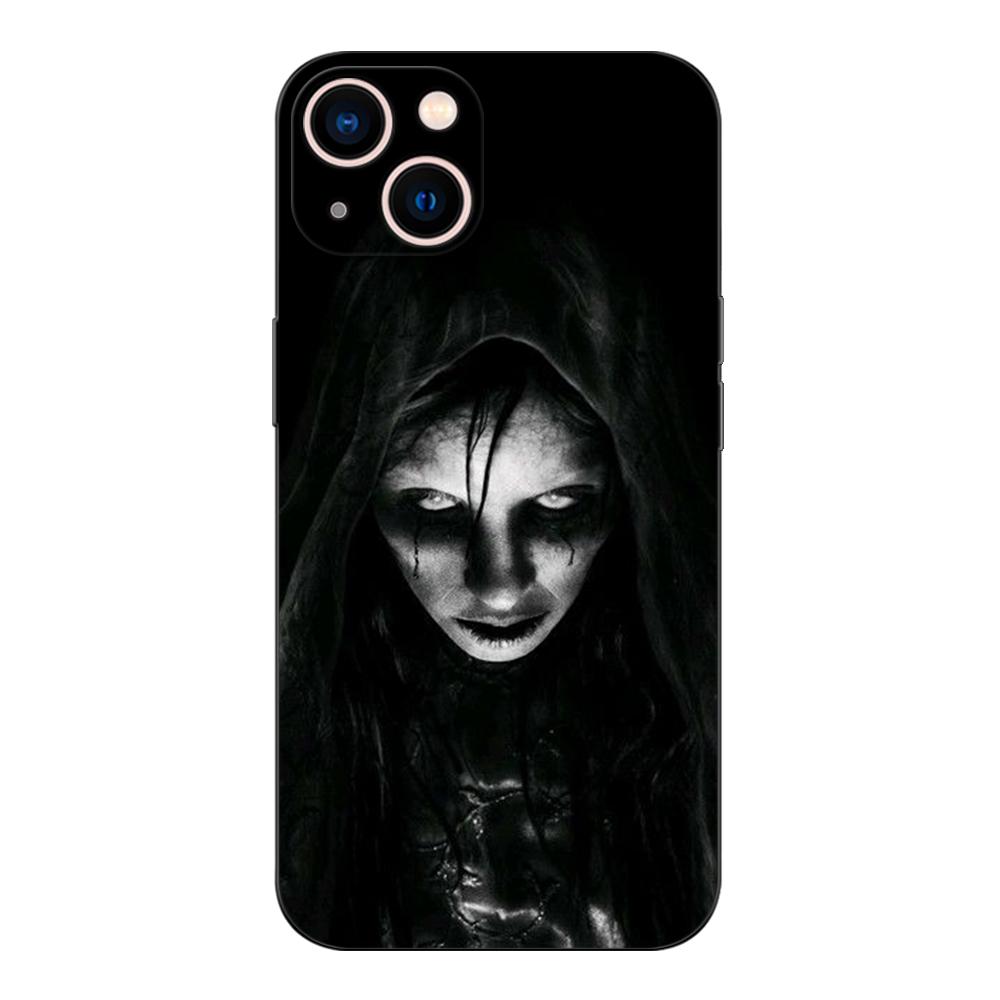 Черный чехол из ТПУ для iPhone 5 5S SE 2020 6 6S 7 8 plus x 10 XR XS 11 12 13 mini pro MAX задняя крышка фильм ужасов iphone 5 5S SE 2016